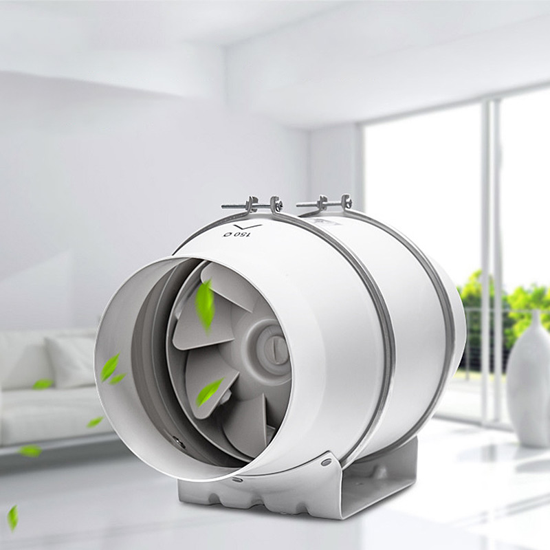 Home Bathroom Vent Fans - Wentylator kanałowy 6'' (15 cm) z