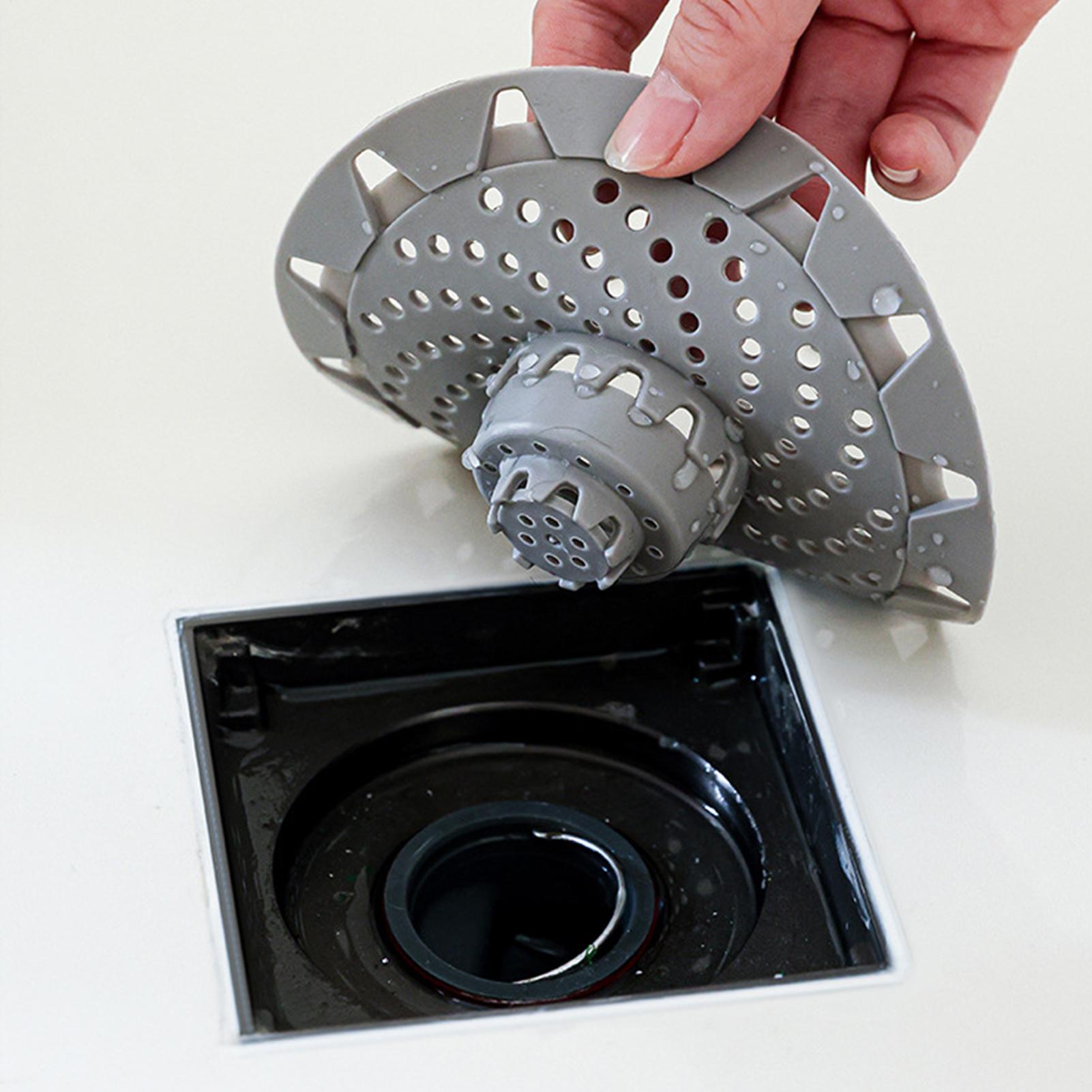 Home Bathroom Water Filter - Wymienna nakładka na odpływ 13 cm,
