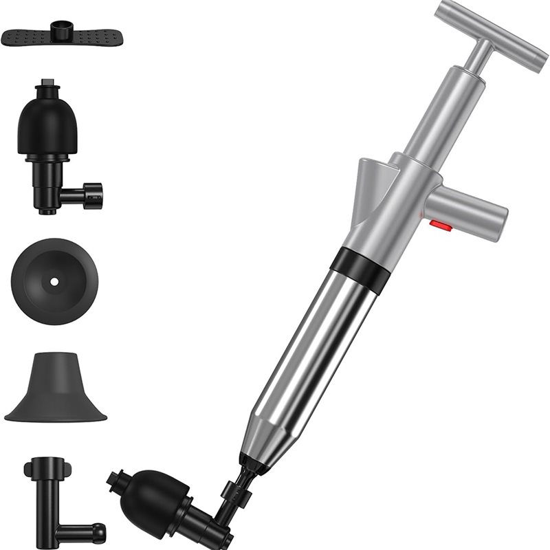 Plunger Toilet - ABMS - Wysokociśnieniowy przepychacz pneumatyczny, ulepszony