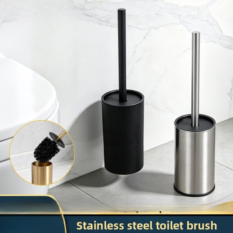 Toilet Brush Holder - Okrągła szczotka do toalety ze stali