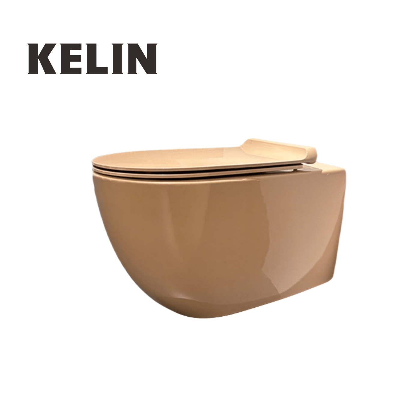 Home Bathroom - KELIN Nowoczesna Toaleta Wisząca z Ukrytym