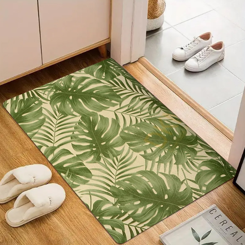 Zara Home Bathroom Rug - Dywan w stylu nordyckim z nadrukiem