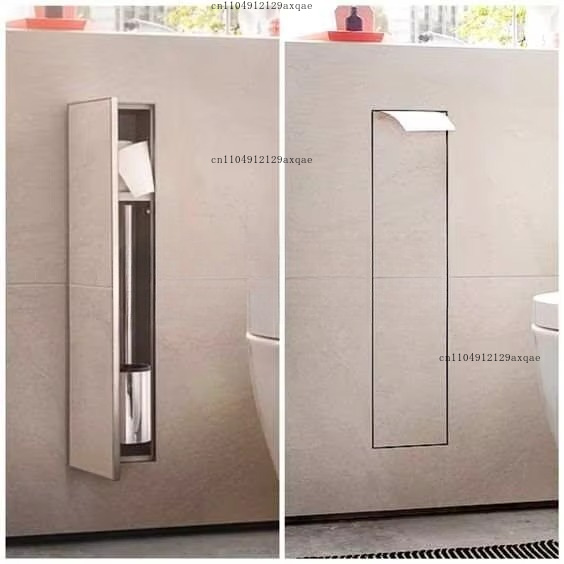 Toilet Brush Holder - Uchwyt na papier toaletowy, szczotkę sanitarną,