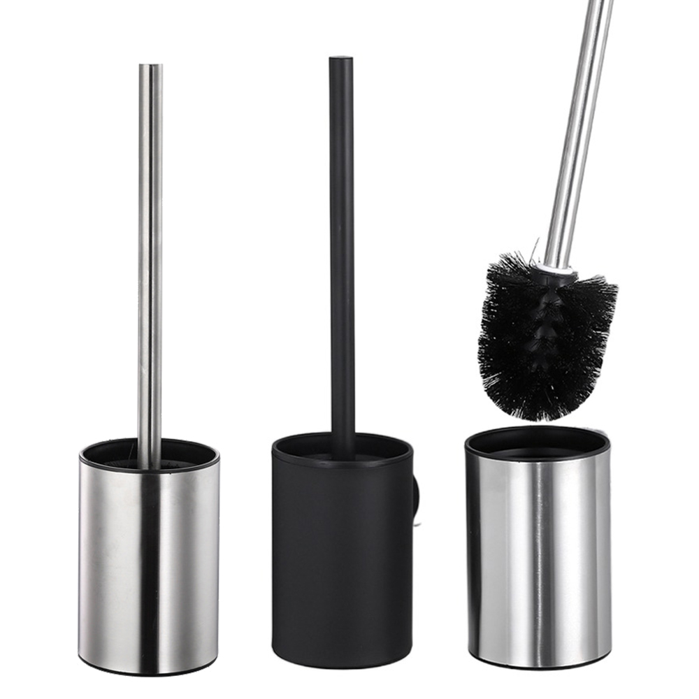 Toilet Brush Holder - Zestaw szczotek toaletowych ze stali nierdzewnej