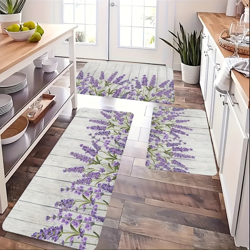 Zara Home Bathroom Rug - Mata kuchenna VIKAMA z motywem kwiatów