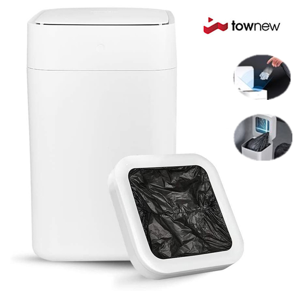 Home Bathroom Trash Can - Townew T1S Inteligentny czujnik Kuchenny kosz