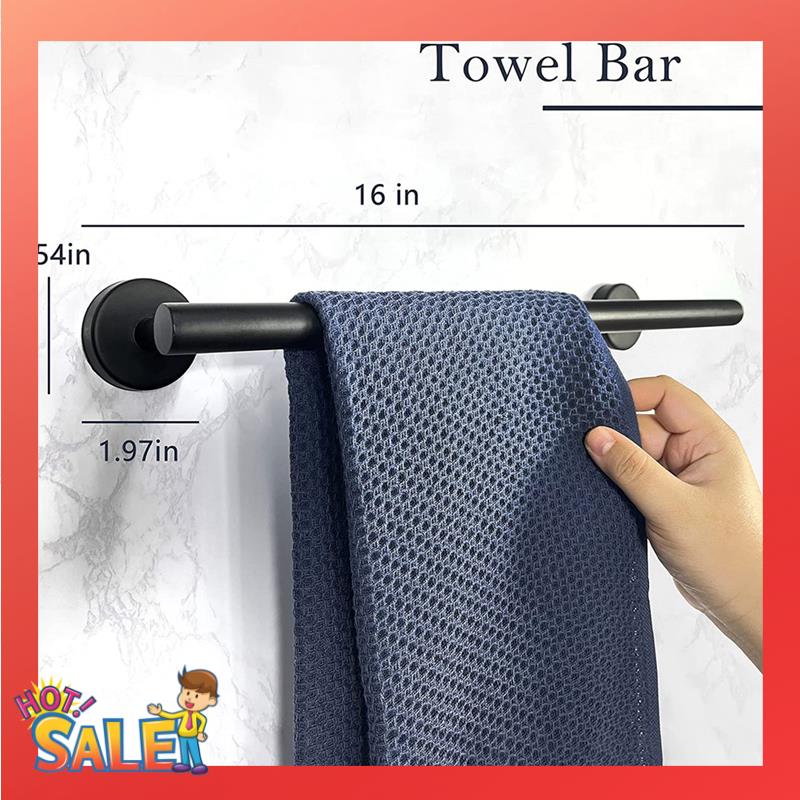 Towel Bar Stainless - ABCL 14-częściowy zestaw akcesoriów łazienkowych w