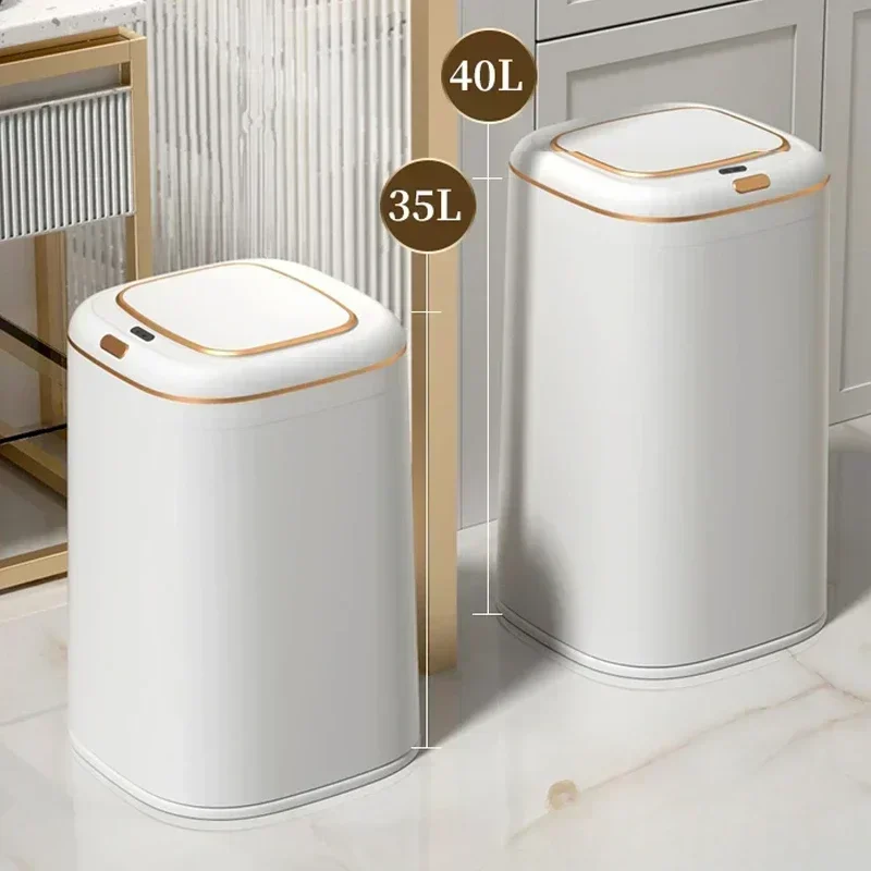 20/35/40L Inteligentny kosz na – Home Bathroom Trash Can recenzja i cena