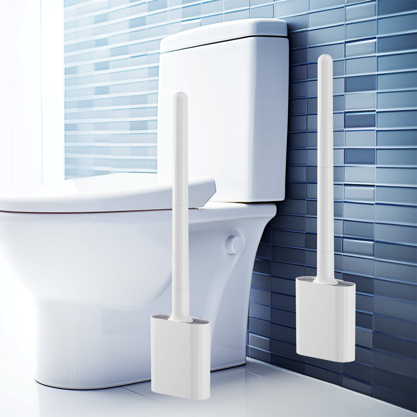 Zestaw mini silikonowych szczo – Toilet Brush Holder recenzja i cena