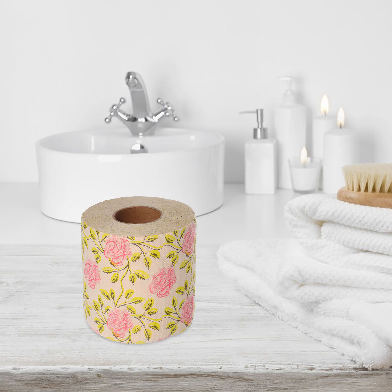 Zabawna rolka papieru toaletow – Home Bathroom Decor recenzja i cena
