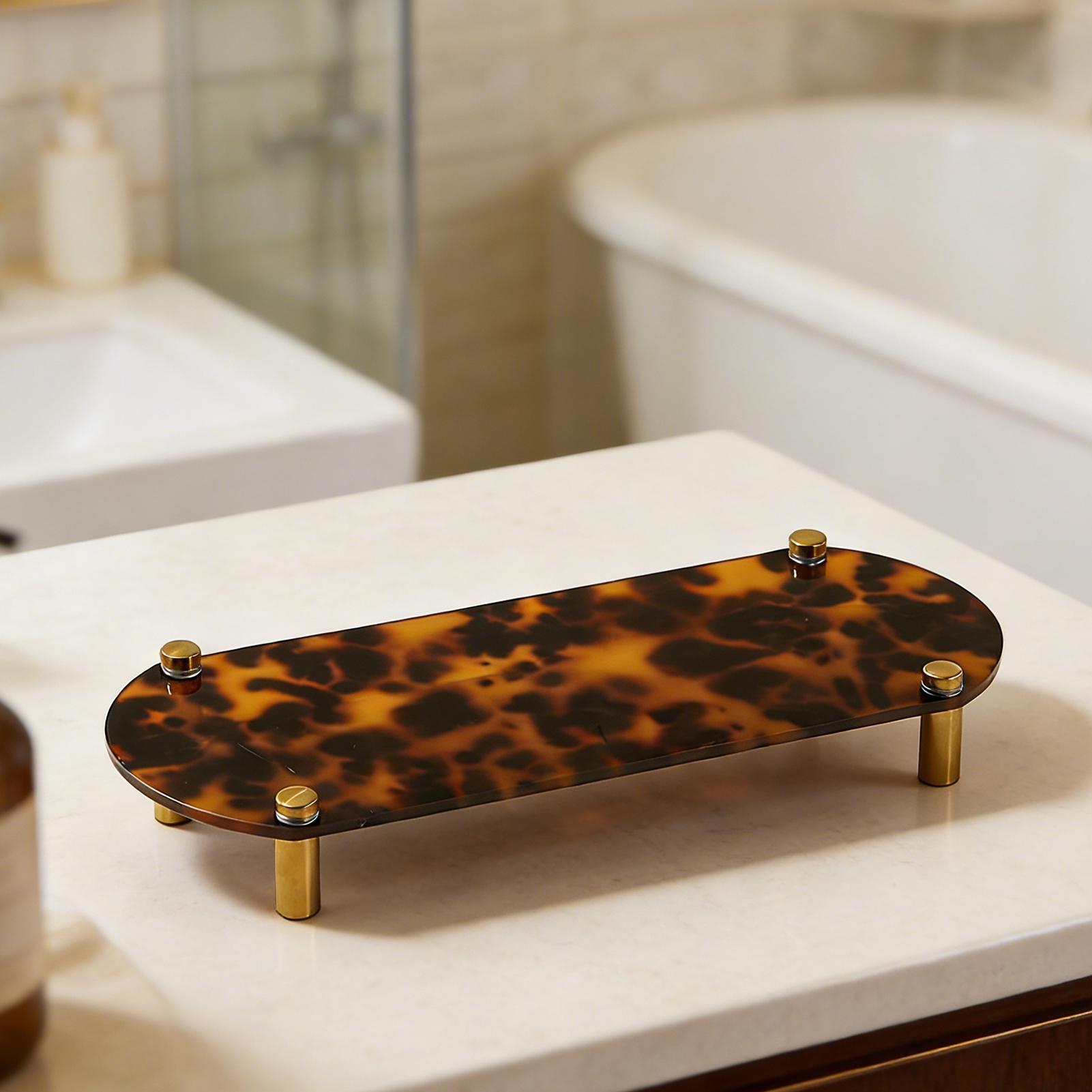 Taca na blat łazienkowy, akryl – Home Bathroom Decor recenzja i cena