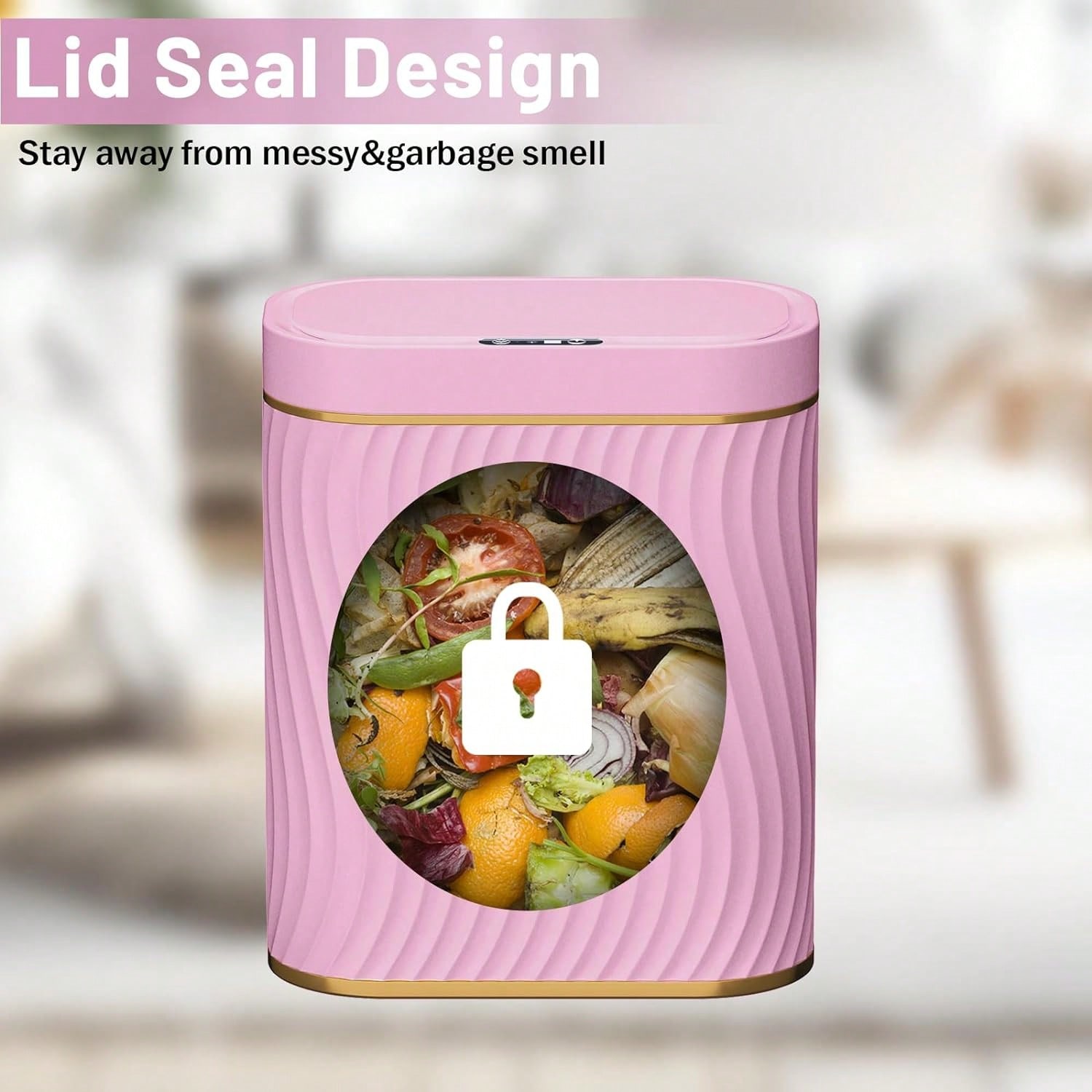 Inteligentny kosz na śmieci z  – Home Bathroom Trash Can recenzja i cena