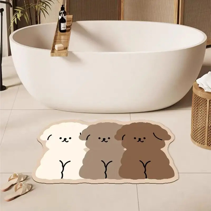 Urocza mata łazienkowa w kszta – Zara Home Bathroom Rug recenzja i cena