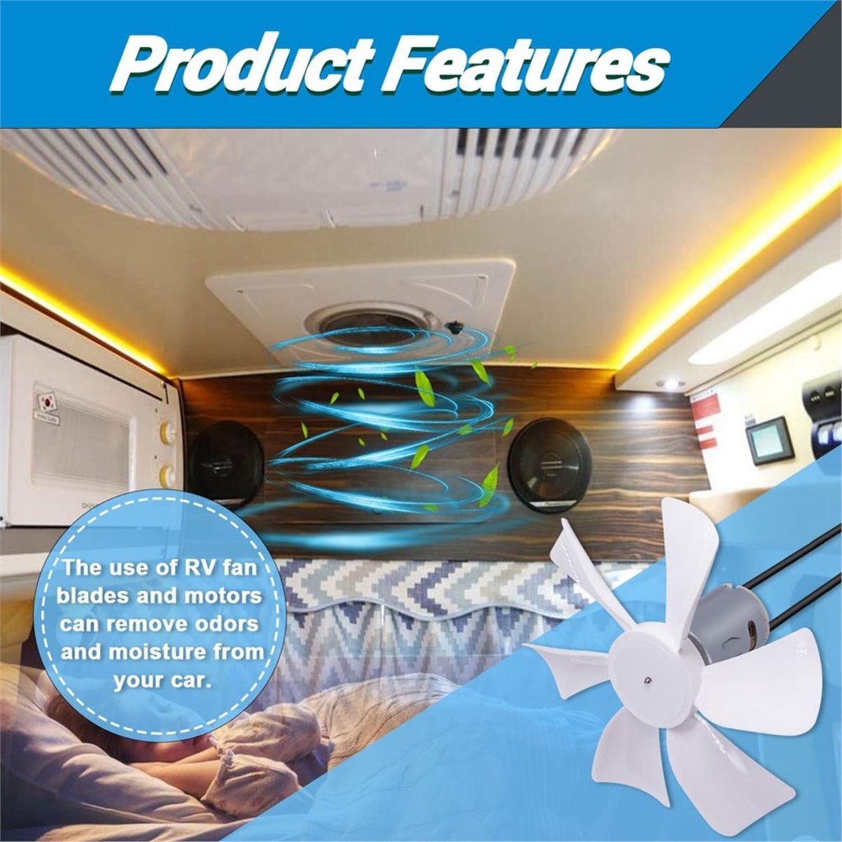 Łopatka wentylatora do kampera – Home Bathroom Vent Fans recenzja i cena