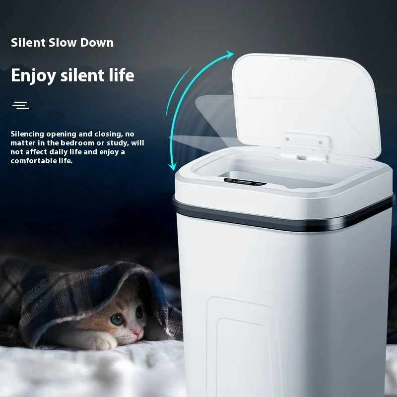 15L inteligentny kosz na śmiec – Home Bathroom Trash Can recenzja i cena