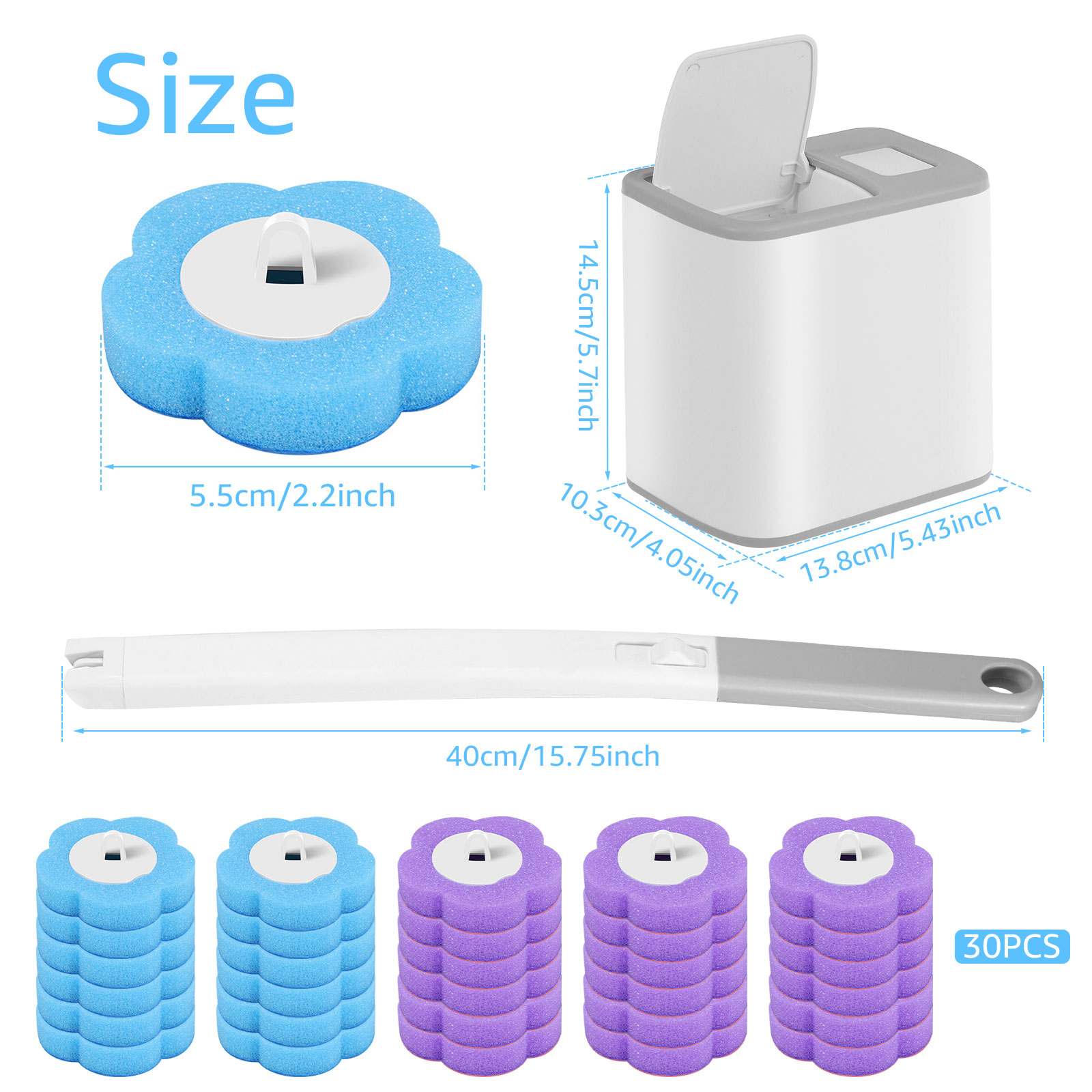 Zestaw szczotki do WC z uchwyt – Toilet Brush Holder recenzja i cena