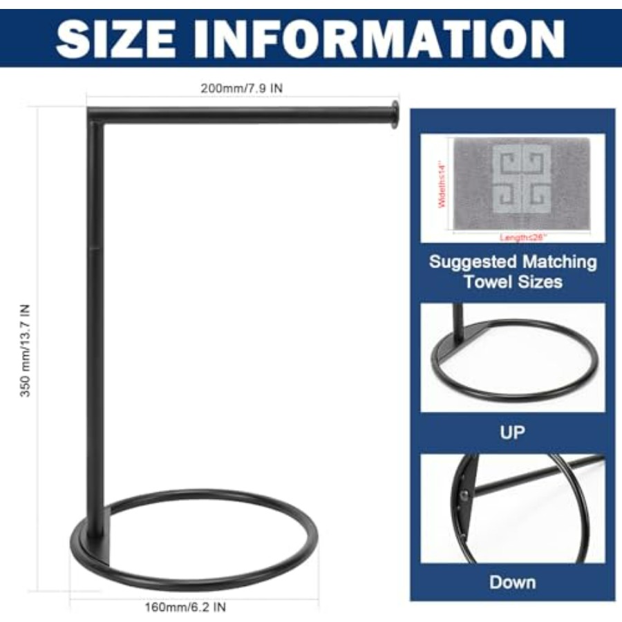 Stojak na ręczniki, gruby meta – Towel Bar Stainless recenzja i cena
