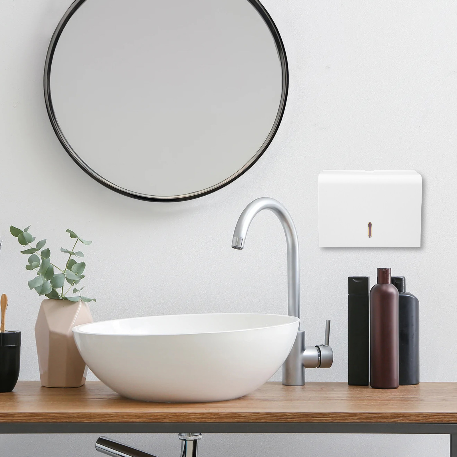 Dozownik do papierowych ręczni – Home Bathroom Paper Towel Dispenser recenzja i cena