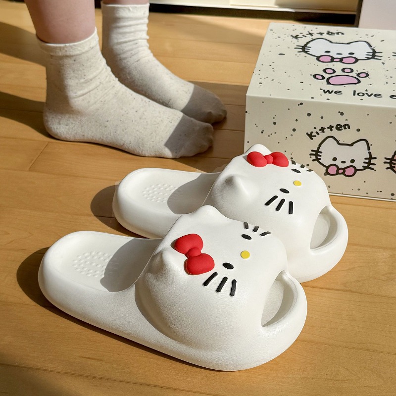 Kapcie Hello Kitty Sanrio Anim – Home Bathroom Model recenzja i cena
