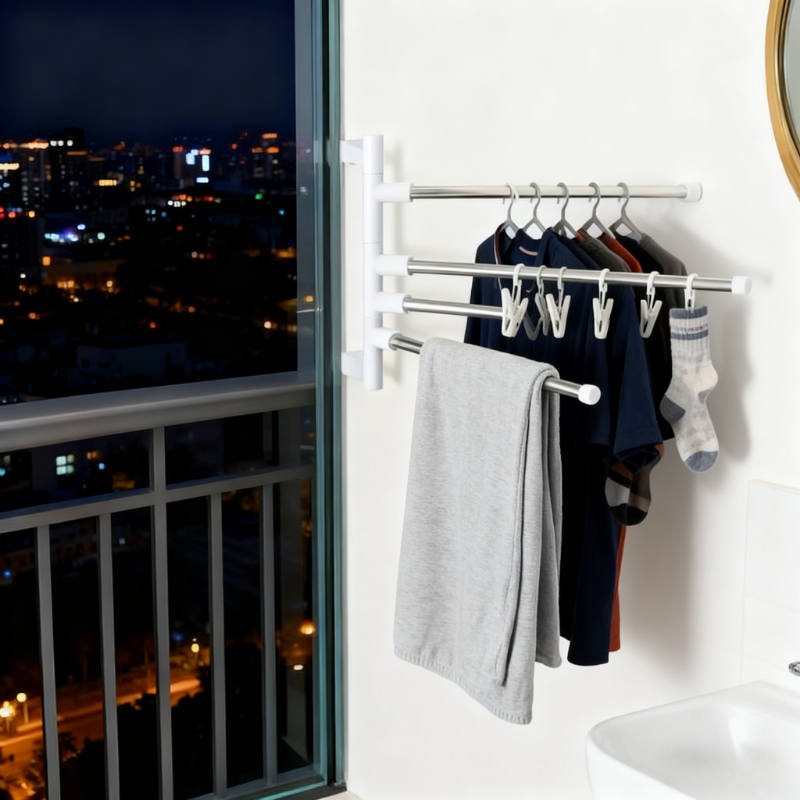 Nowoczesny minimalistyczny pół – Home Essentials Bathroom Rack recenzja i cena