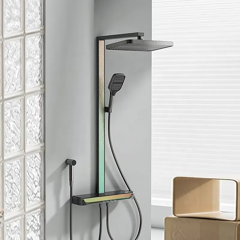 Mosiężny cyfrowy zestaw pryszn – Home Bathroom recenzja i cena