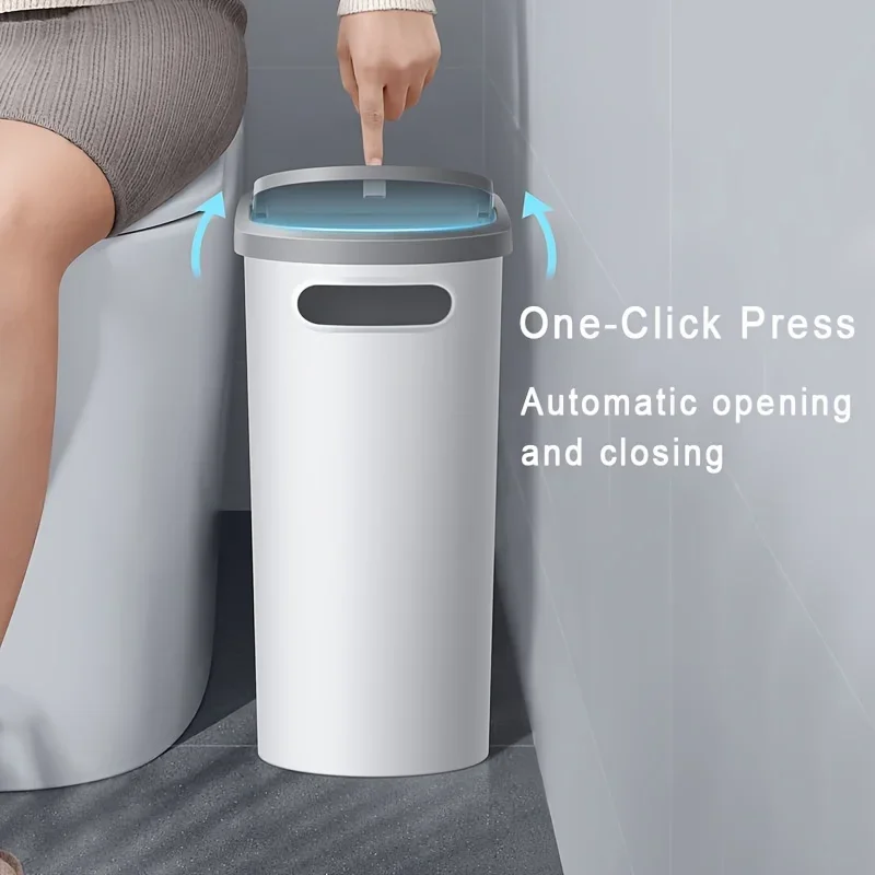 Kosz na śmieci do łazienki z p – Home Bathroom Trash Can recenzja i cena