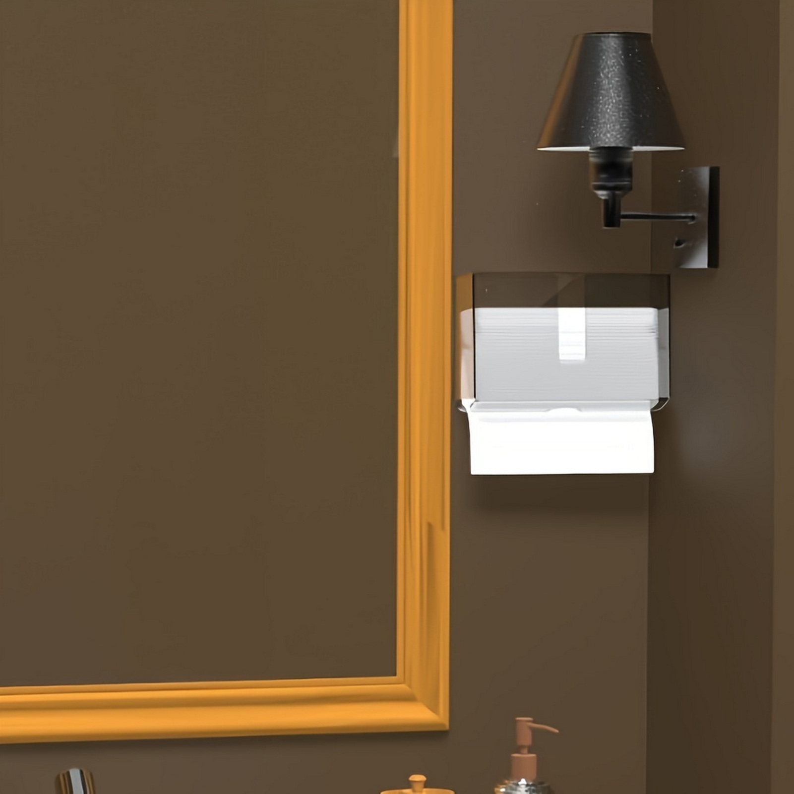 Organizer na chusteczki do dom – Home Bathroom Paper Towel Dispenser recenzja i cena