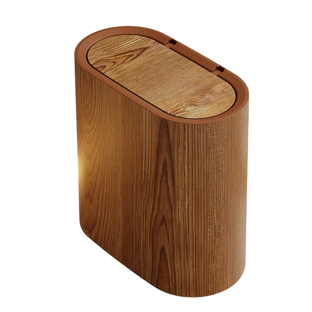Wąska skrzynka na śmieci z mar – Home Bathroom Trash Can recenzja i cena
