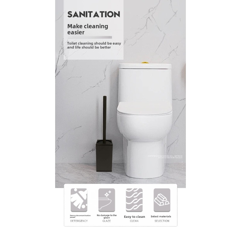 Okrągła szczotka do toalety ze – Toilet Brush Holder recenzja i cena