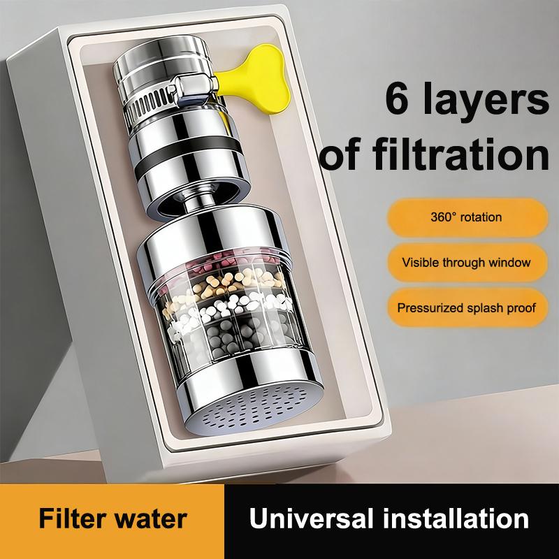 SU 360 °   Obrotowy 6-warstwow – Home Bathroom Water Filter recenzja i cena