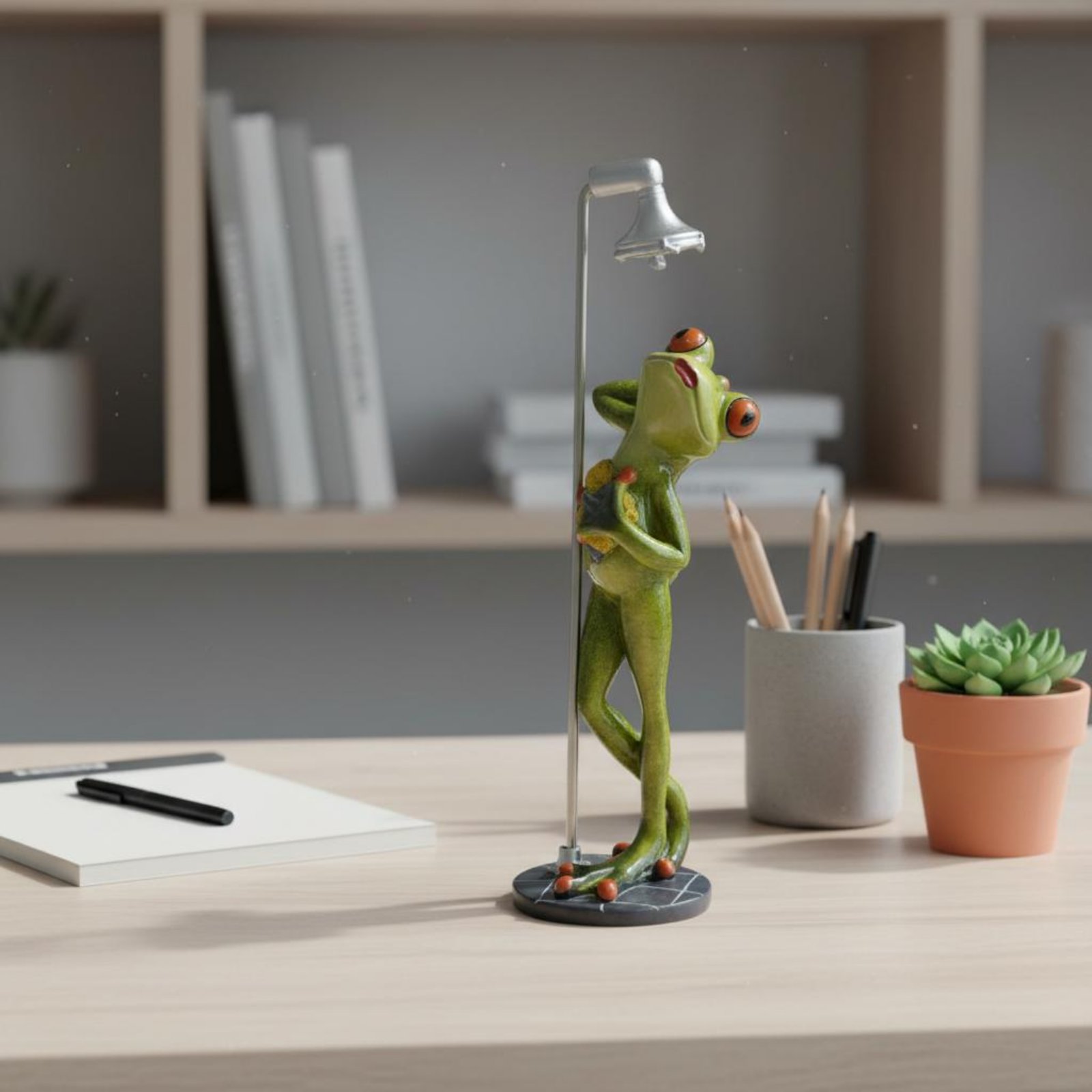 Figurka Żaby pod Prysznicem -  – Home Bathroom Decor recenzja i cena