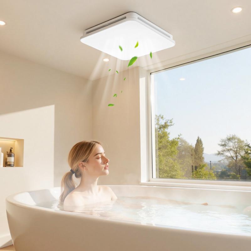 Wentylator łazienkowy z oświet – Home Bathroom Vent Fans recenzja i cena