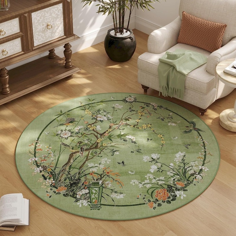 Okrągły dywan z chińskim wzore – Zara Home Bathroom Rug recenzja i cena