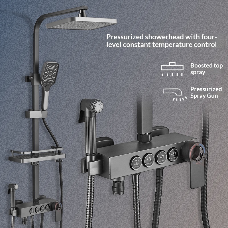 Zestaw prysznicowy ze stali ni – Home Bathroom recenzja i cena