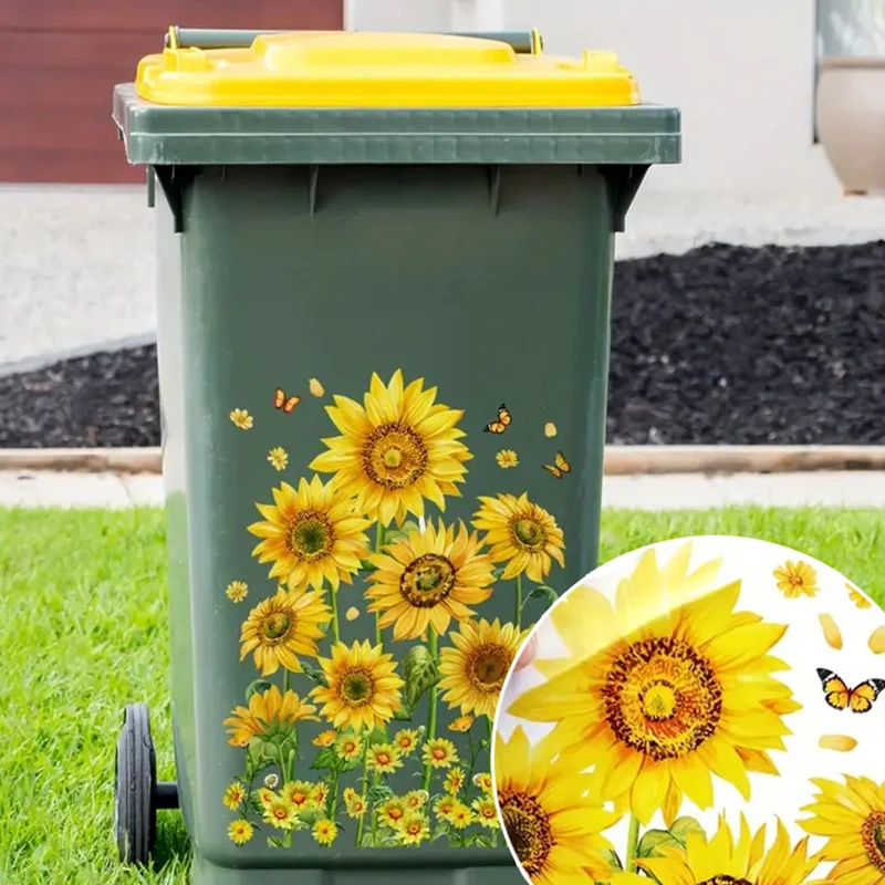 Naklejki na kosz na śmieci z m – Home Bathroom Trash Can recenzja i cena