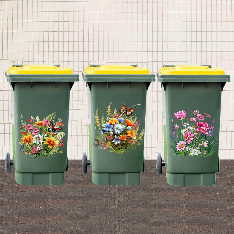 Naklejki na kosz na śmieci z m – Home Bathroom Trash Can recenzja i cena