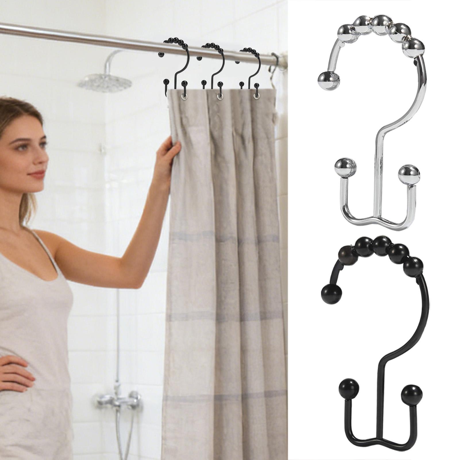 Haczyki do zasłon prysznicowyc – Home Bathroom Window recenzja i cena