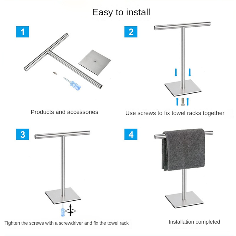 Stojak na ręcznik łazienkowy z – Towel Bar Stainless recenzja i cena