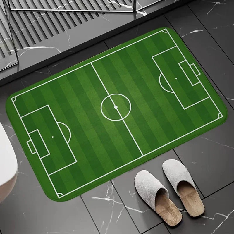 Wycieraczka z wzorem boiska pi – Zara Home Bathroom Rug recenzja i cena