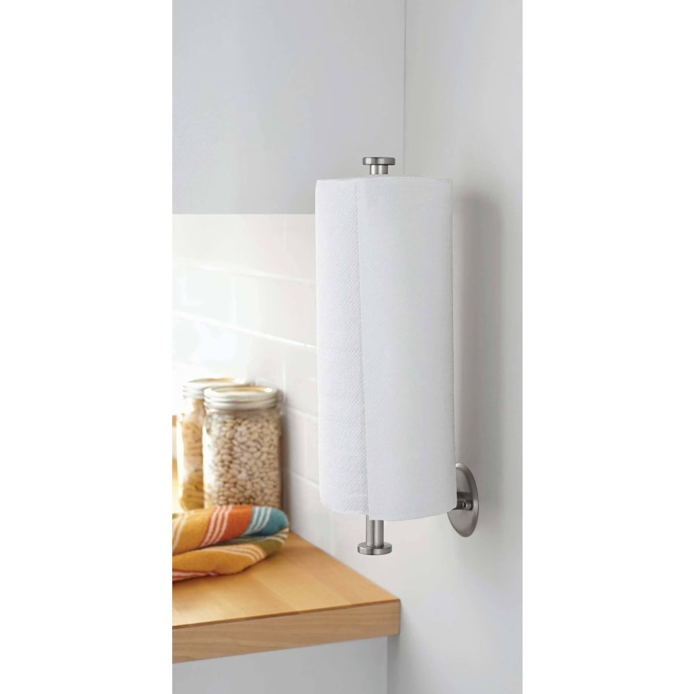 Metalowy uchwyt na ręczniki pa – Home Bathroom Paper Towel Dispenser recenzja i cena