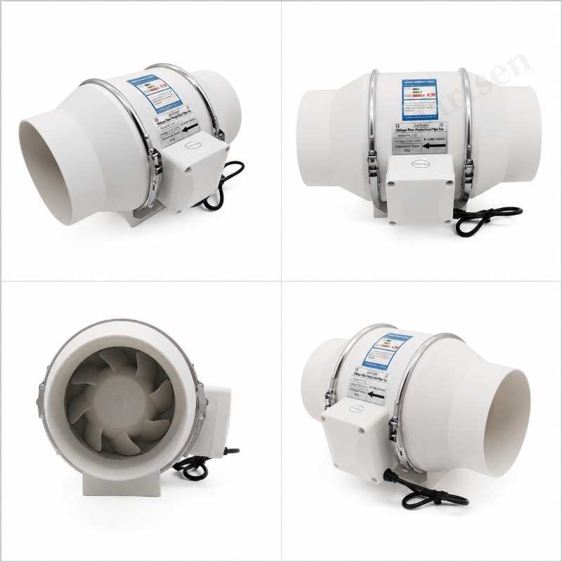 Wentylator kanałowy o mieszane – Home Bathroom Vent Fans recenzja i cena