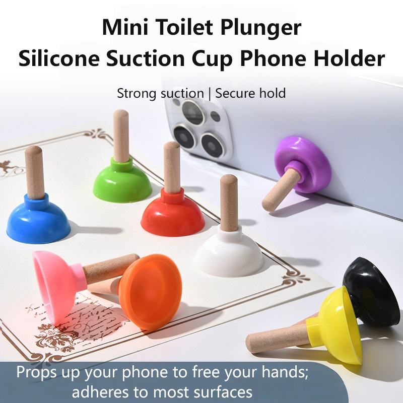 Zabawny uchwyt na telefon w ks – Plunger Toilet recenzja i cena