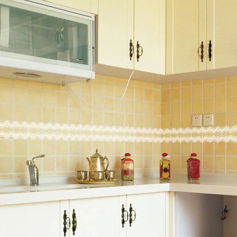 Słodkie koronkowe naklejki na  – Home Bathroom Window recenzja i cena