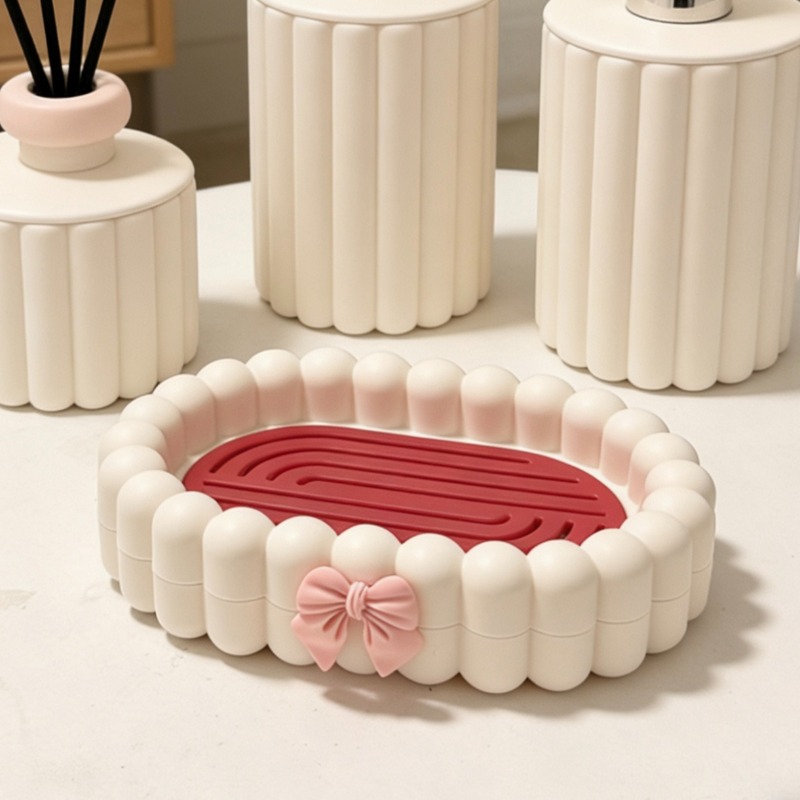 Pojemnik na mydło do łazienki, – Home Essentials Bathroom Rack recenzja i cena