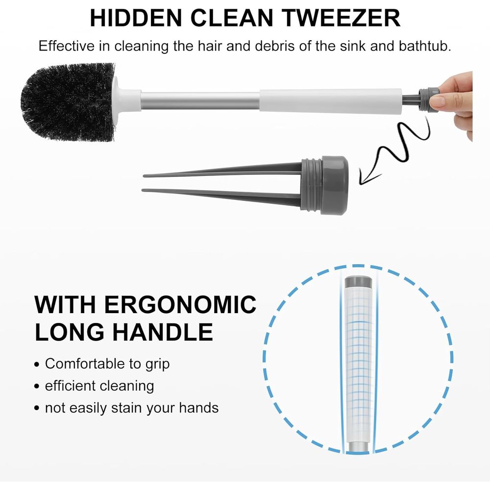 Zestaw szczotek do WC z wentyl – Toilet Brush Holder recenzja i cena
