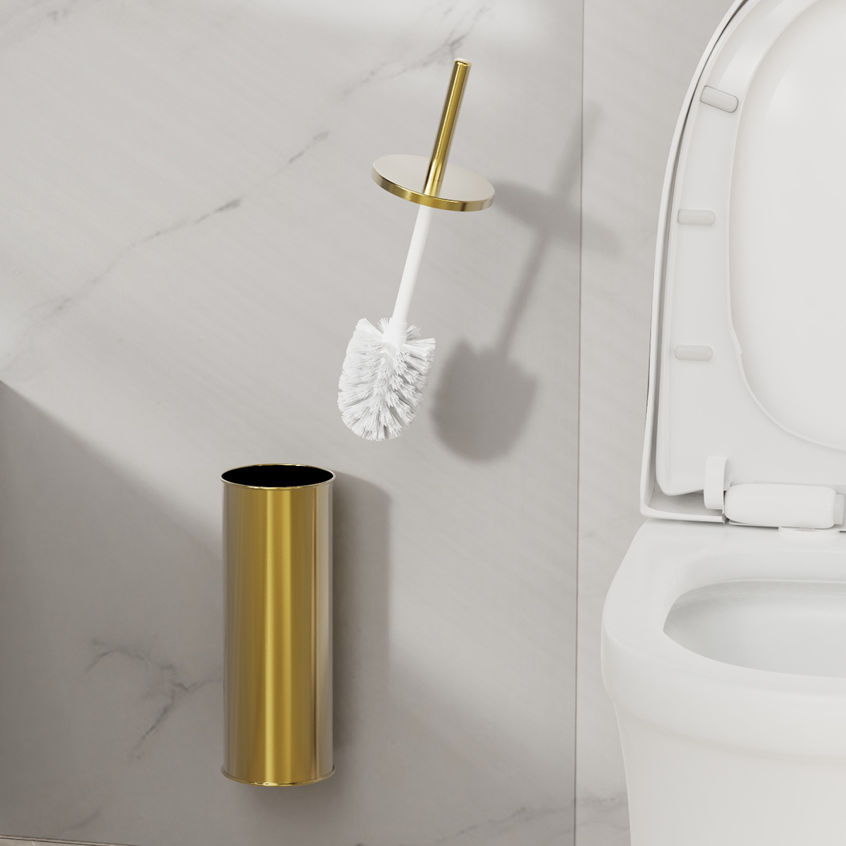 1 Zestaw Ścienny Zestaw Szczot – Toilet Brush Holder recenzja i cena